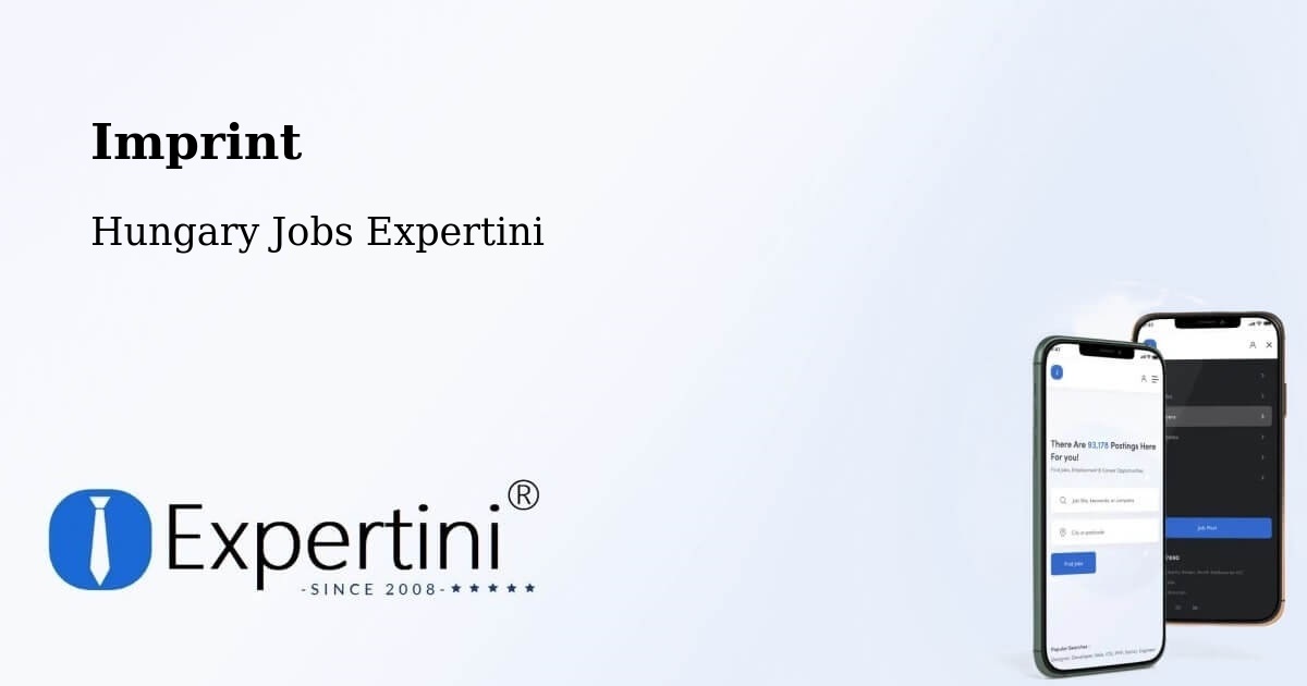 Imprint – Császár - Hungary Jobs Expertini